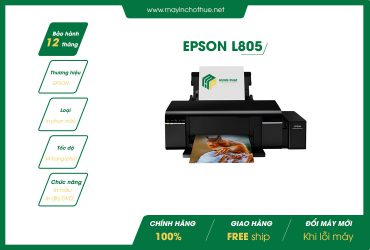 Phân tích tính năng máy in màu Epson L805