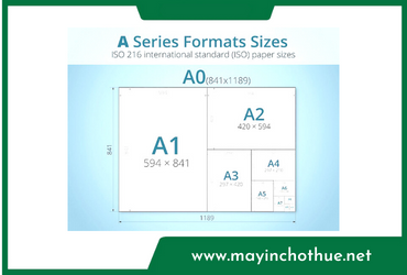 Các khổ giấy chuẩn trong in ấn