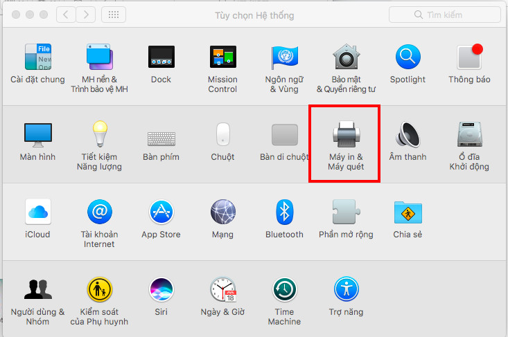 Hướng dẫn cách cài đặt máy in cho Macbook